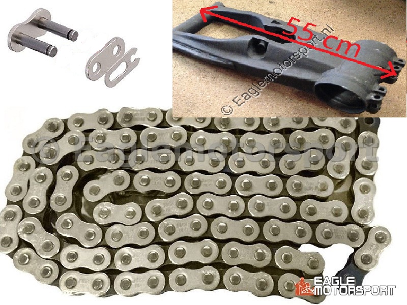 Ketting (heavy duty) EGL Madmax 300cc offroad Ketting (heavy duty) EGL Madmax 300cc offroad
